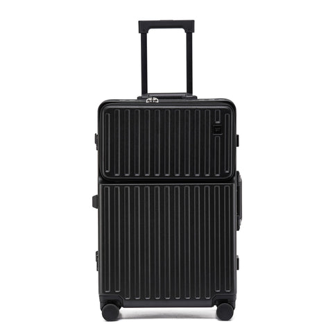 WALKTRIP B001 Zipperless Luggage - Black