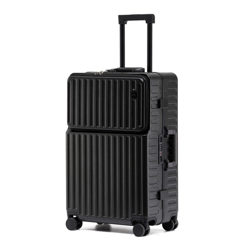 WALKTRIP B001 Zipperless Luggage - Black