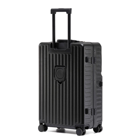 WALKTRIP B001 Zipperless Luggage - Black