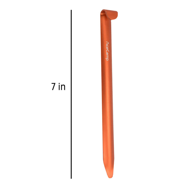 Ace Camp Aluminum U-Shape Pegs - 6PK