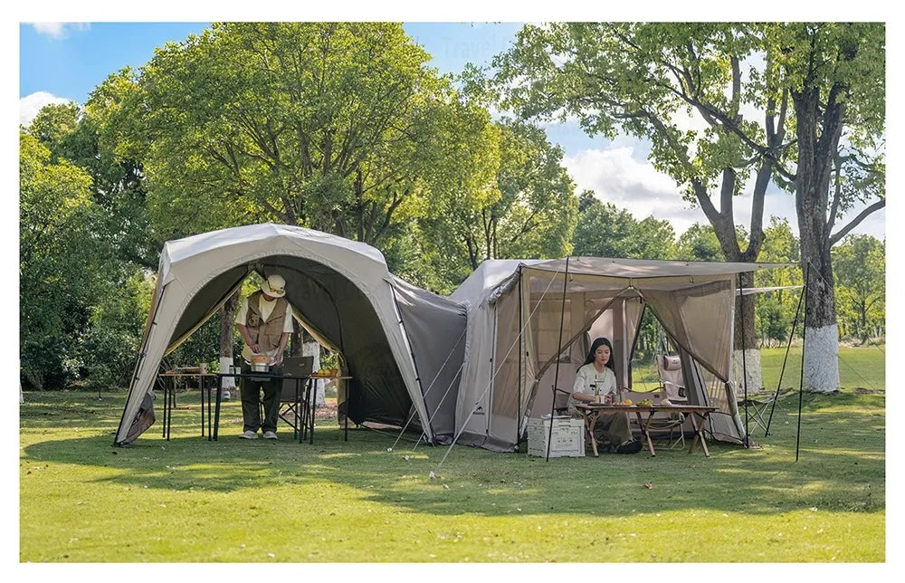 Naturehike Village 6.0 Air Inflatable Tent – Quicksand Gold