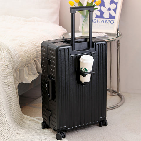 WALKTRIP B001 Zipperless Luggage - Black