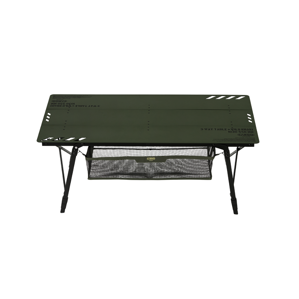 [CLEARANCE] Cargo Container Camping 3-Way Table