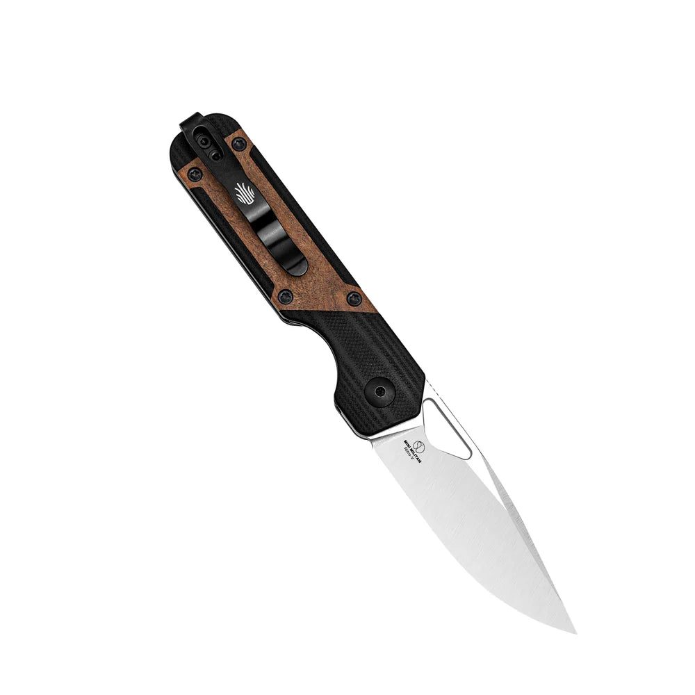 KIZER Militaw Nitro-V Blade Black G10 Mkuruti/Steel Liner 2.81"