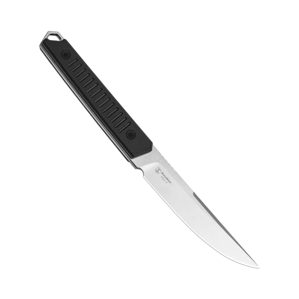 KIZER Kwaiken Nitro-V Blade Black G10 Handle 3.94"