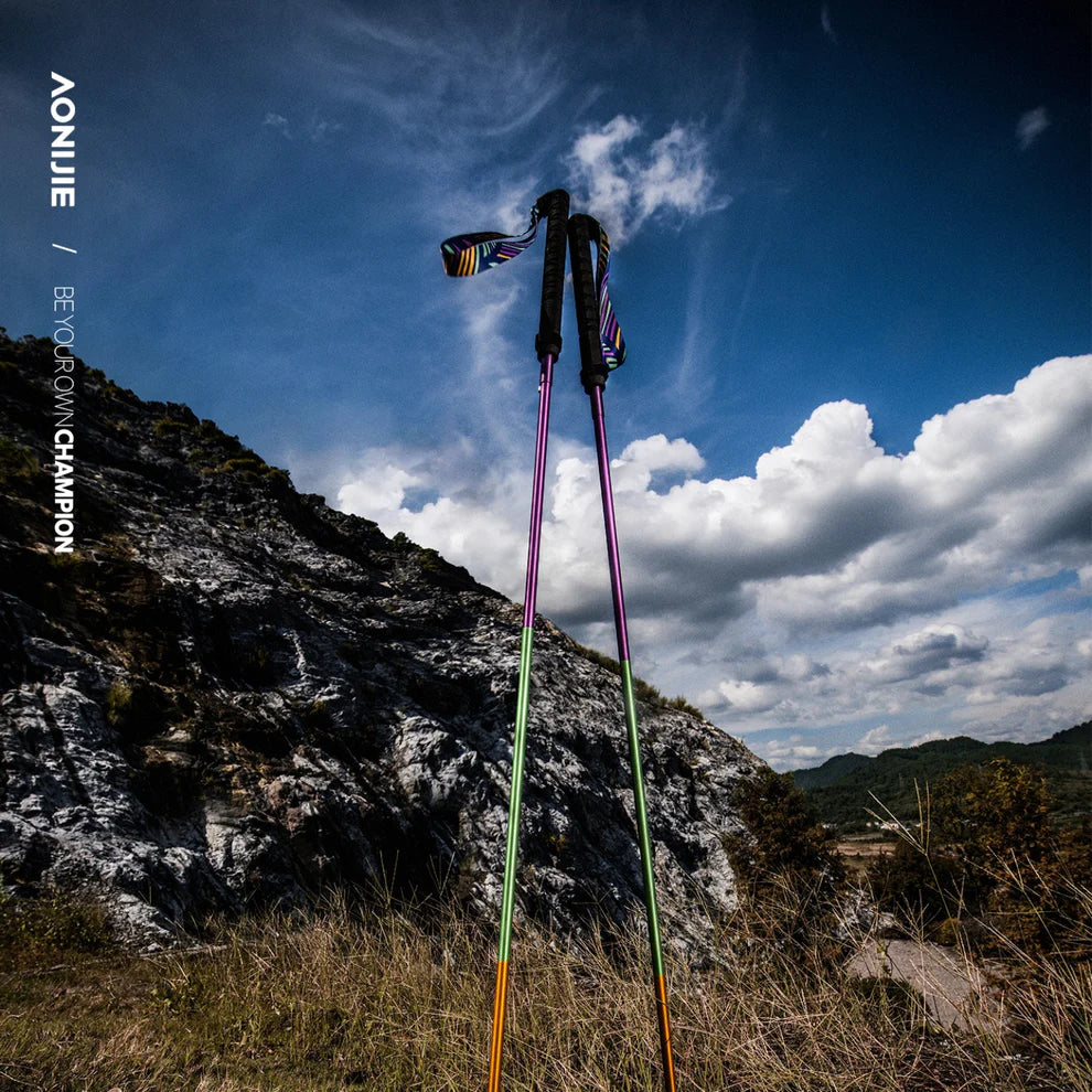 AONIJIE Folding Aluminum Alloy Trekking Pole-E4201