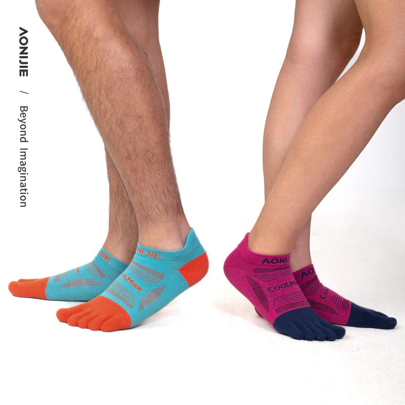 AONIJIE Five Fingers Socks 3/PK