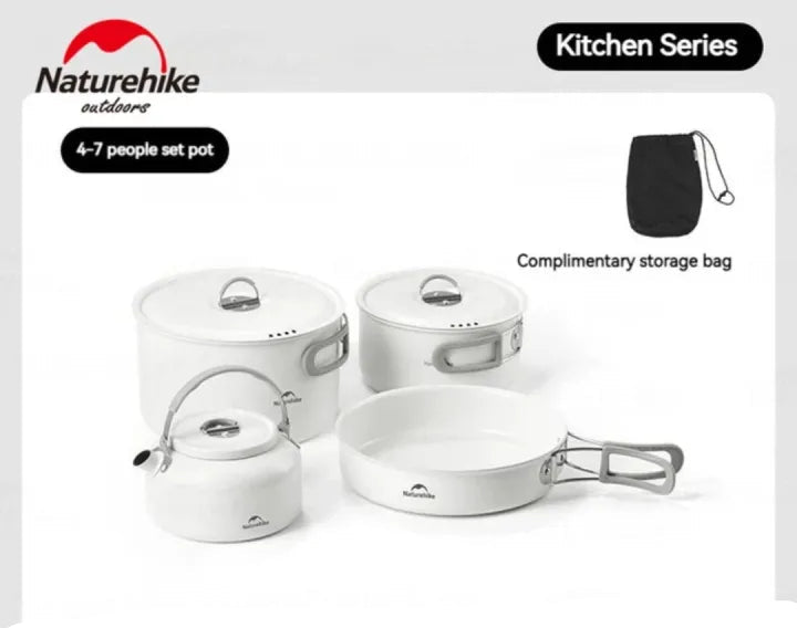 Naturehike Ceramic Non-Stick Pot Set