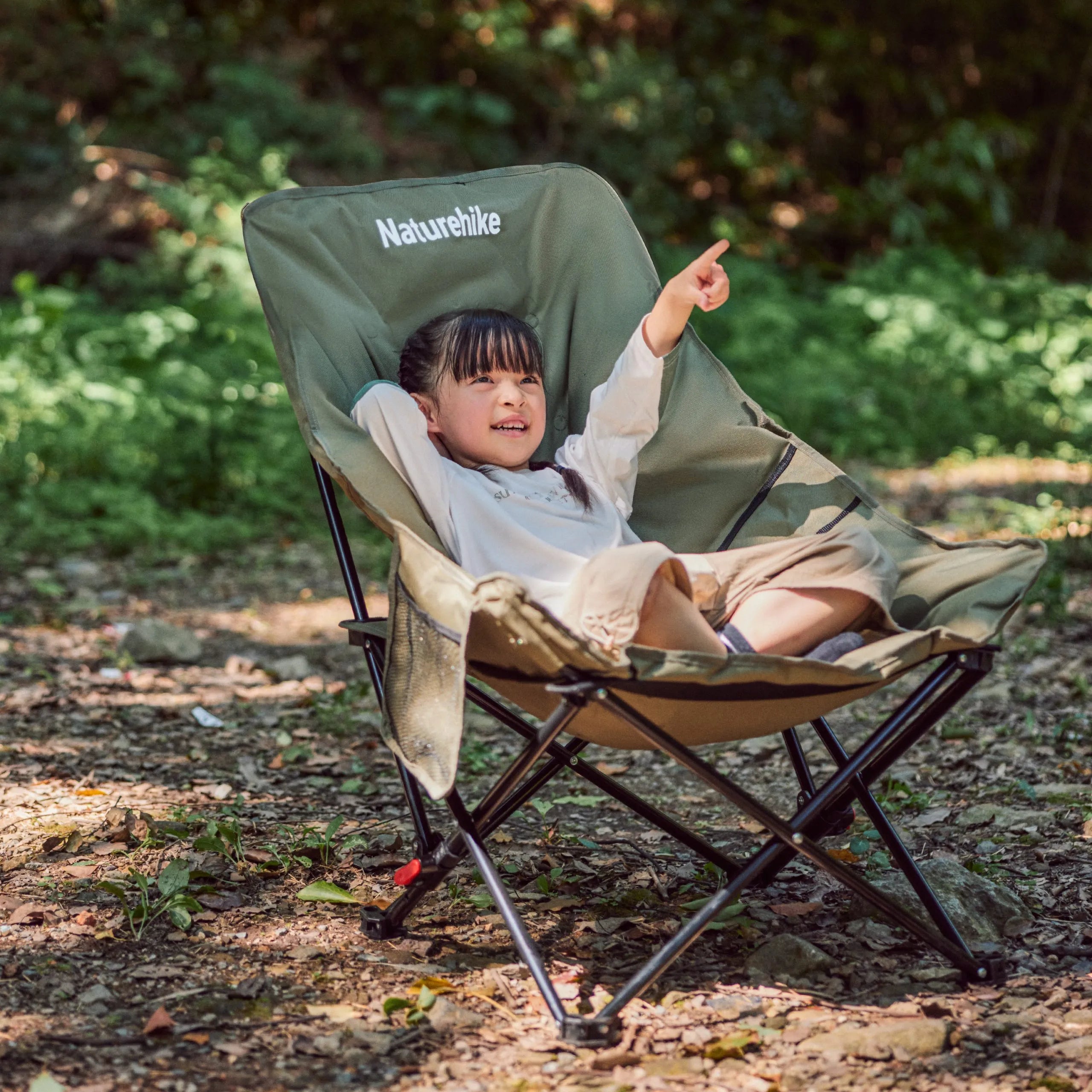 Naturehike Sea Star 001 Push-up High Back Cotton-filled Moon Chair