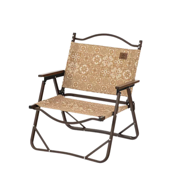 [CLEARANCE] Naturehike MW02 Outdoor Foldable Wooden Grain Aluminum Camping Chair