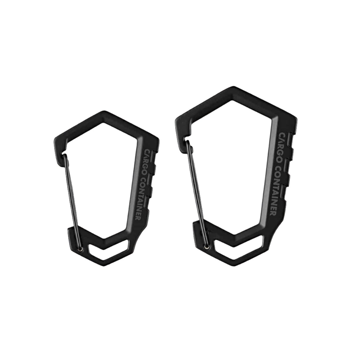 Cargo Container Hard Karabiner D Black