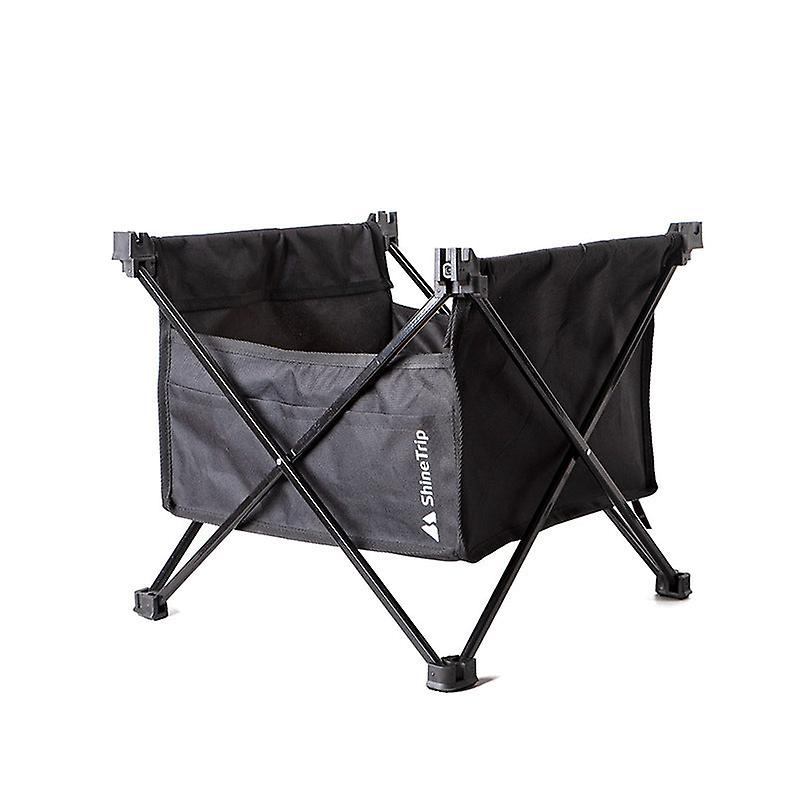 ShineTrip Quick Assemble Picnic Table w/ Seat Pocket Storage Bag L