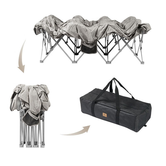 Naturehike XJC13 Shi Ye Outdoor Thick Folding Camp Bed (without Air Cushion)