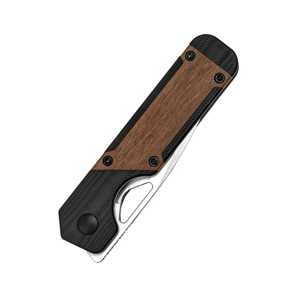 KIZER Militaw Nitro-V Blade Black G10 Mkuruti/Steel Liner 2.81"