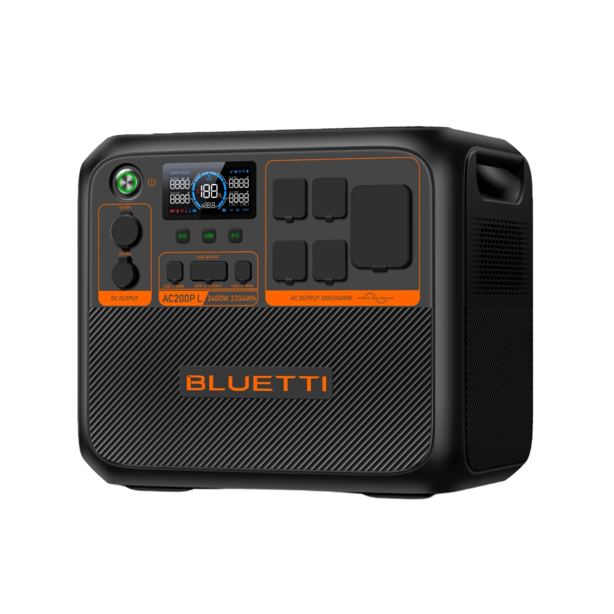 Bluetti AC200PL Portable Power Station 2400W/2304Wh