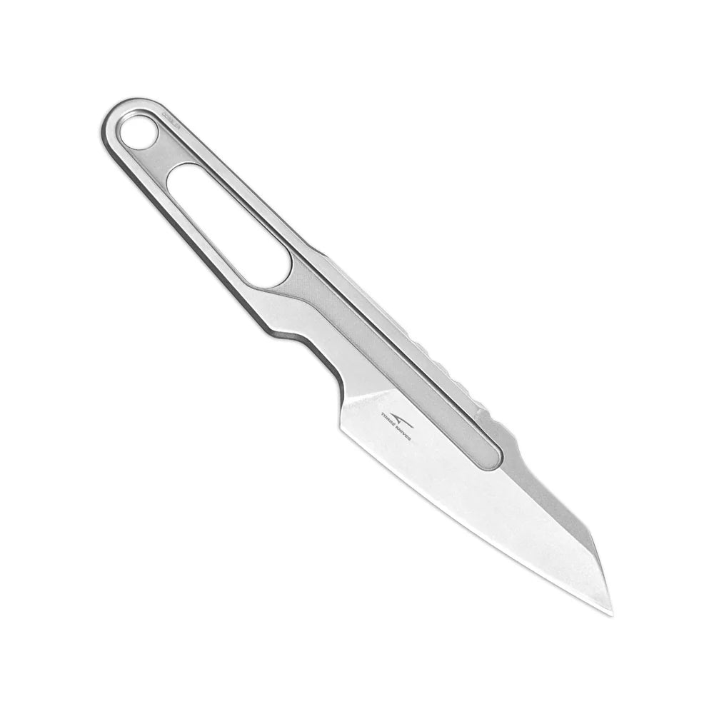 KIZER Cobbler D2 Blade Stone Wash 6.66"