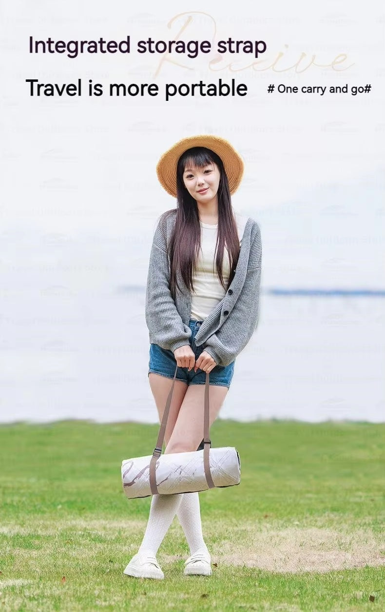 Blackdog Ultrasonic Aluminum Film Picnic Mat BD Flowers