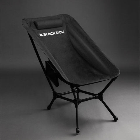 Blackdog Portable Folding High Back Moon Chair