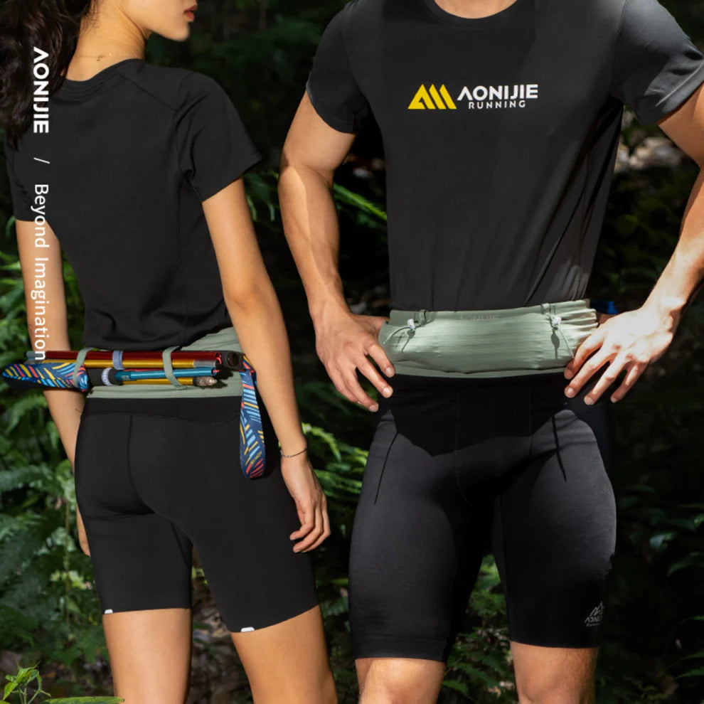 AONIJIE Women Elastic Waist Pack Breathable Waist Pack- W8116