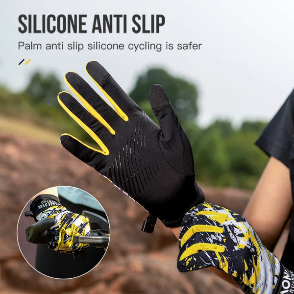 AONIJIE Non-Slip Full Finger Sports Gloves M-59