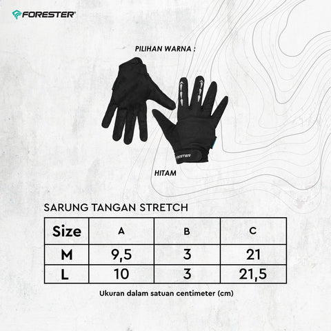 Forester STF 06181 Full finger Gloves