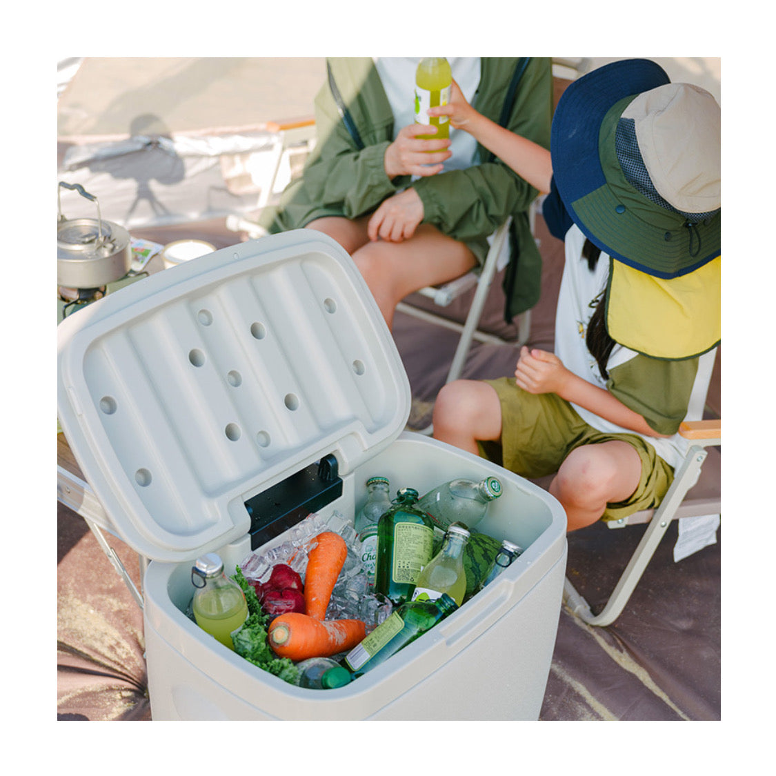 Naturehike Wheeled Anti-Bacterial Cooler Box