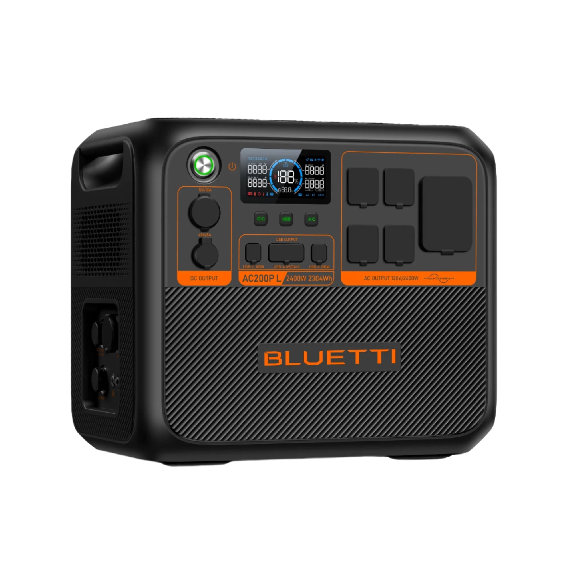 Bluetti AC200PL Portable Power Station 2400W/2304Wh