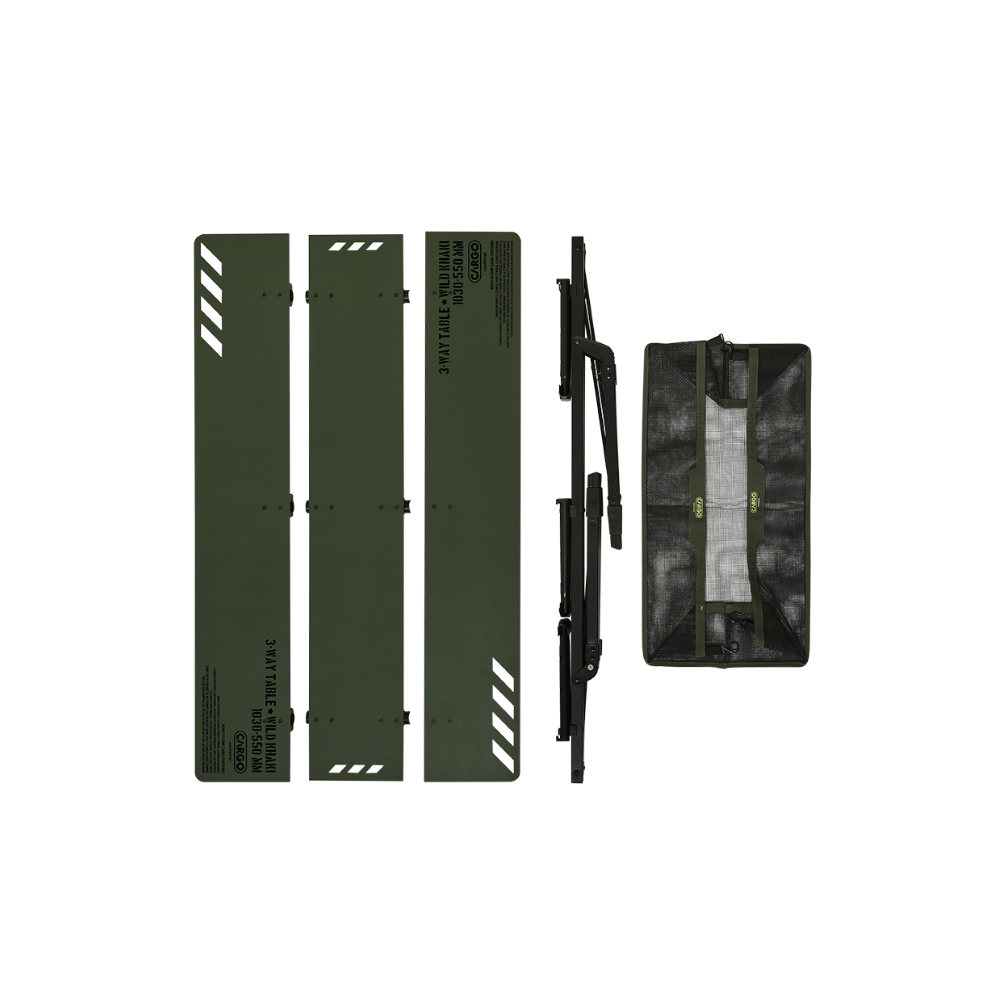 [CLEARANCE] Cargo Container Camping 3-Way Table