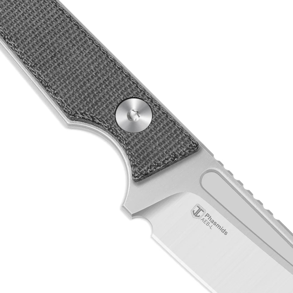 KIZER Phasmids AEB Blade Satin Micarta Handle 2.79"