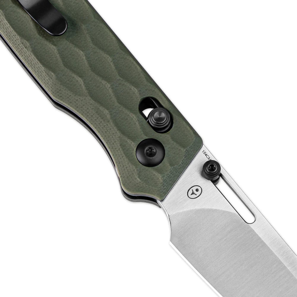 KIZER Task Satin Blade OD G10 & Clutch Lock 3.04"