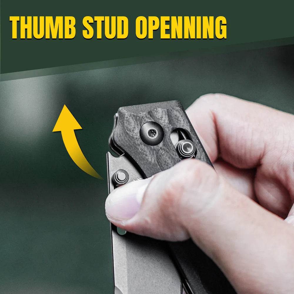 KIZER Task Black Blade Black G10 & Clutch Lock 3.04"