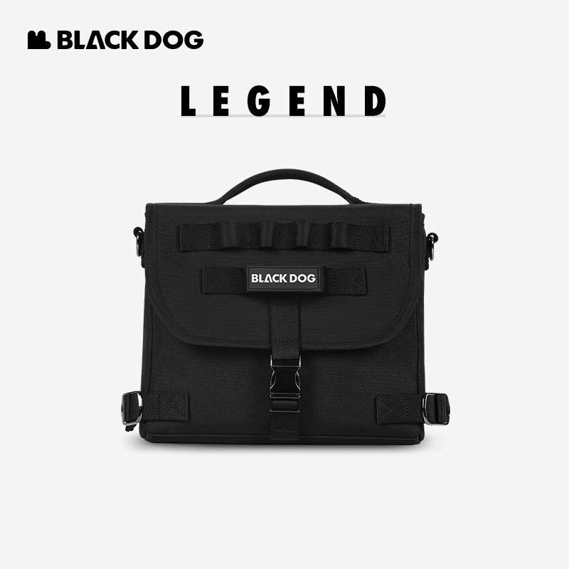 Blackdog Black Legend Message Bag