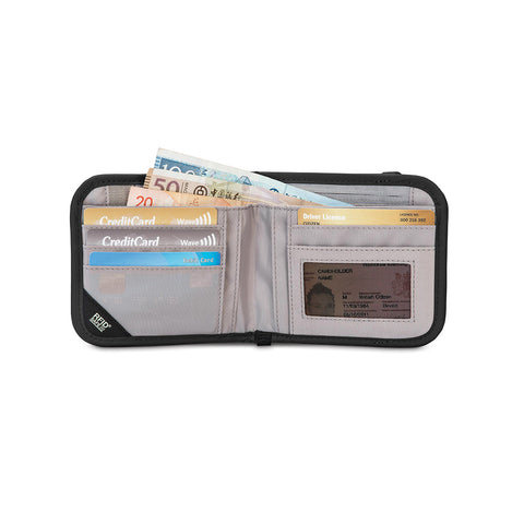 Pacsafe RFIDsafe V100 RFID Blocking Bifold Wallet