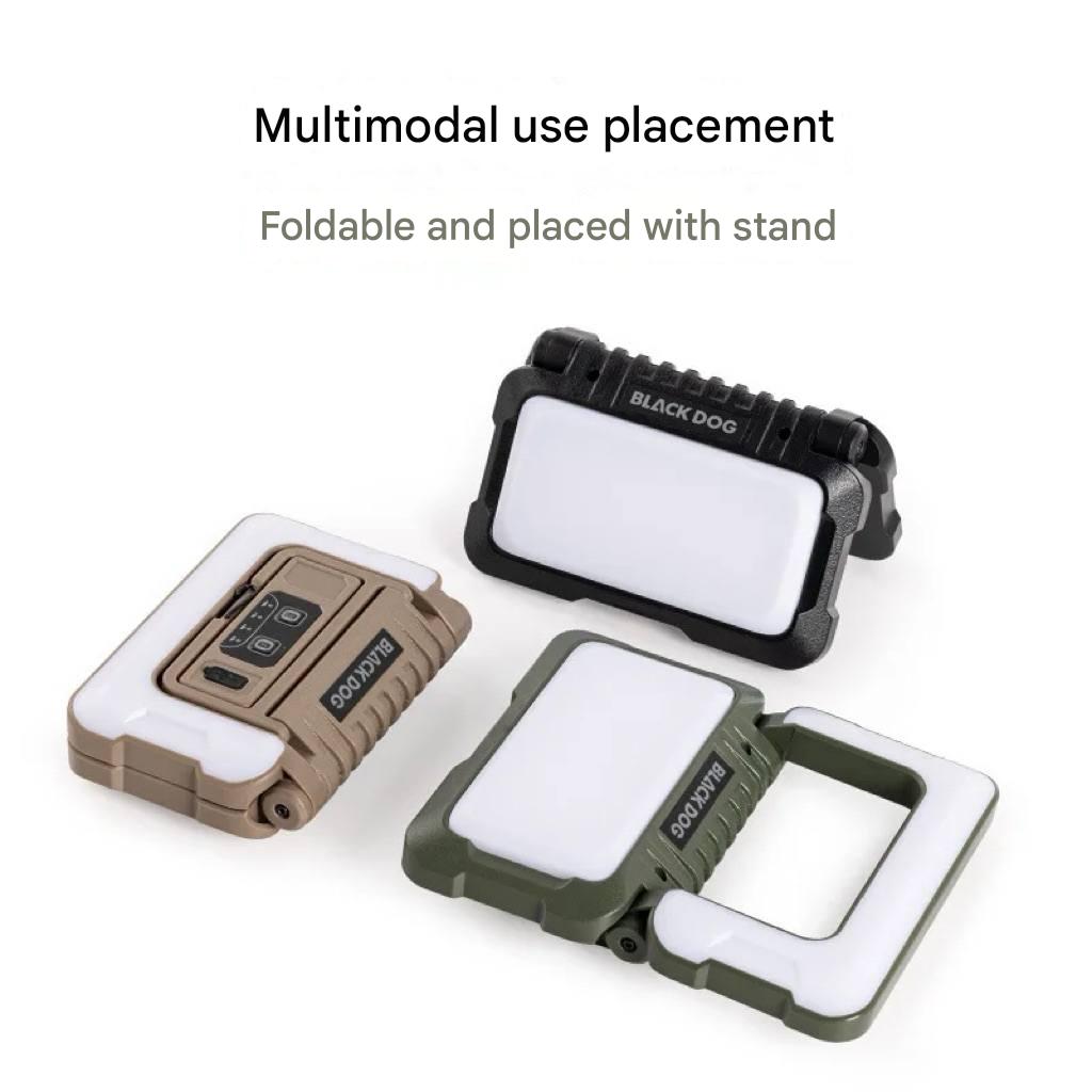 Blackdog Whistle Shadow Tactical Folding Camping Lamp