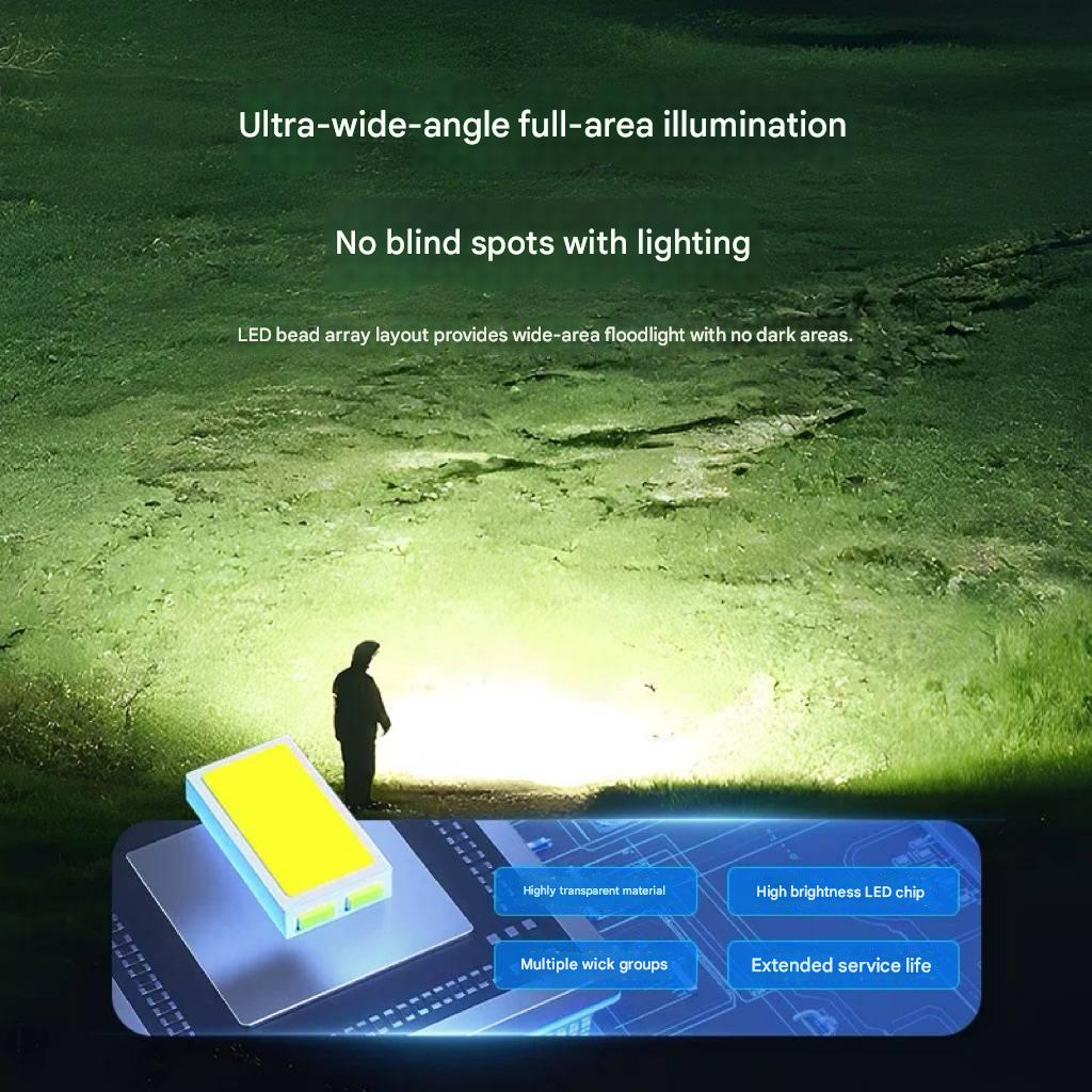 Blackdog Whistle Shadow Tactical Folding Camping Lamp