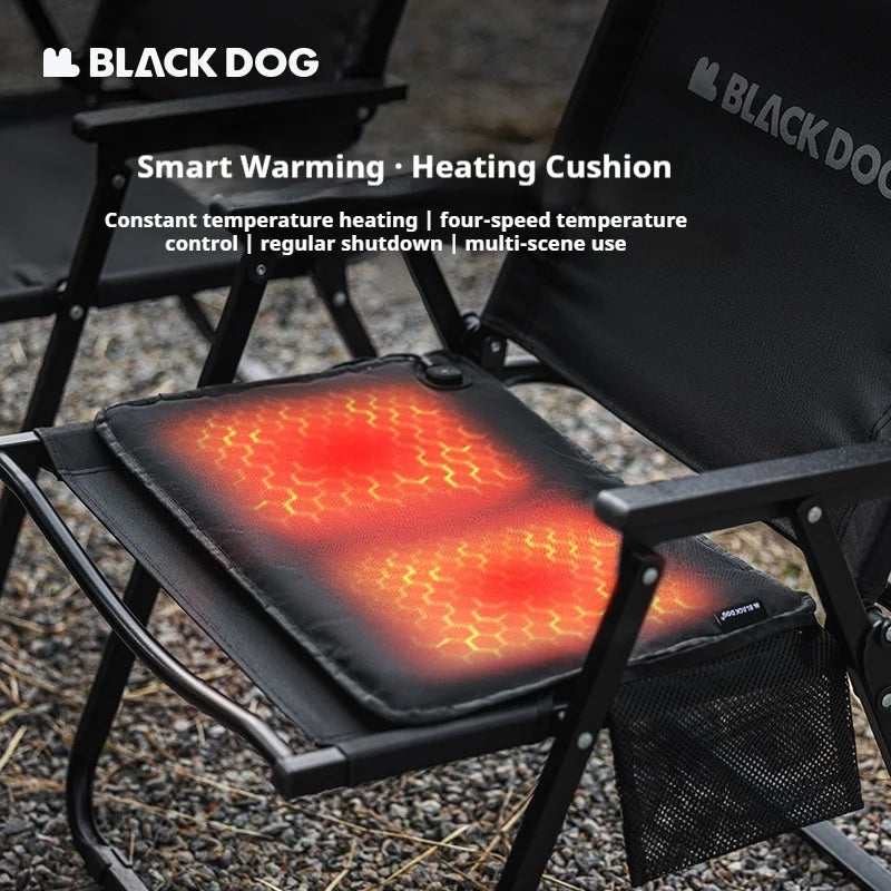 Blackdog Smart Heating Heated Seat Cushion Dark night