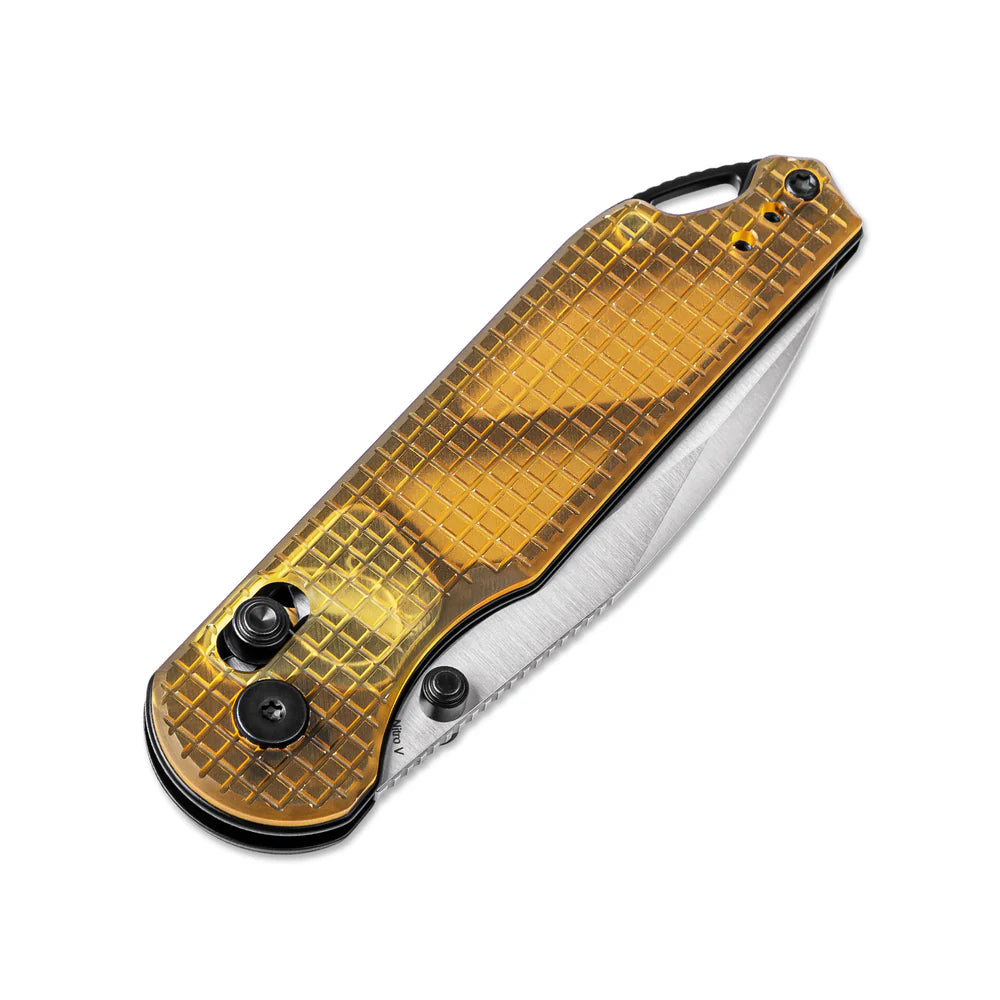 KIZER Assassin NItro-V Blade Satin Pei & Clutch Lock 2.99"