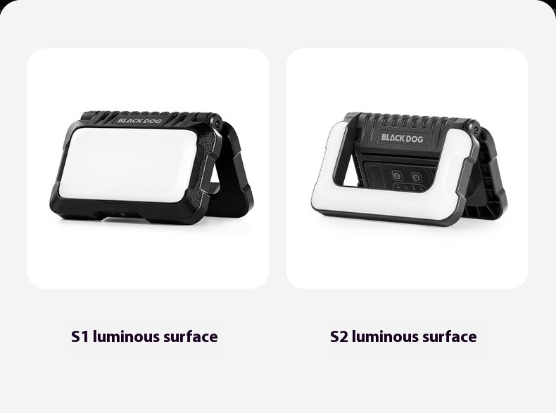 Blackdog Whistle Shadow Tactical Folding Camping Lamp