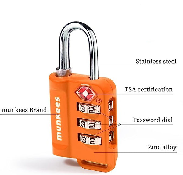 Munkees Combination Lock