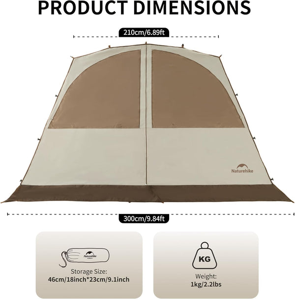 Naturehike Cloud Boundar Quick Opening Canopy Tent