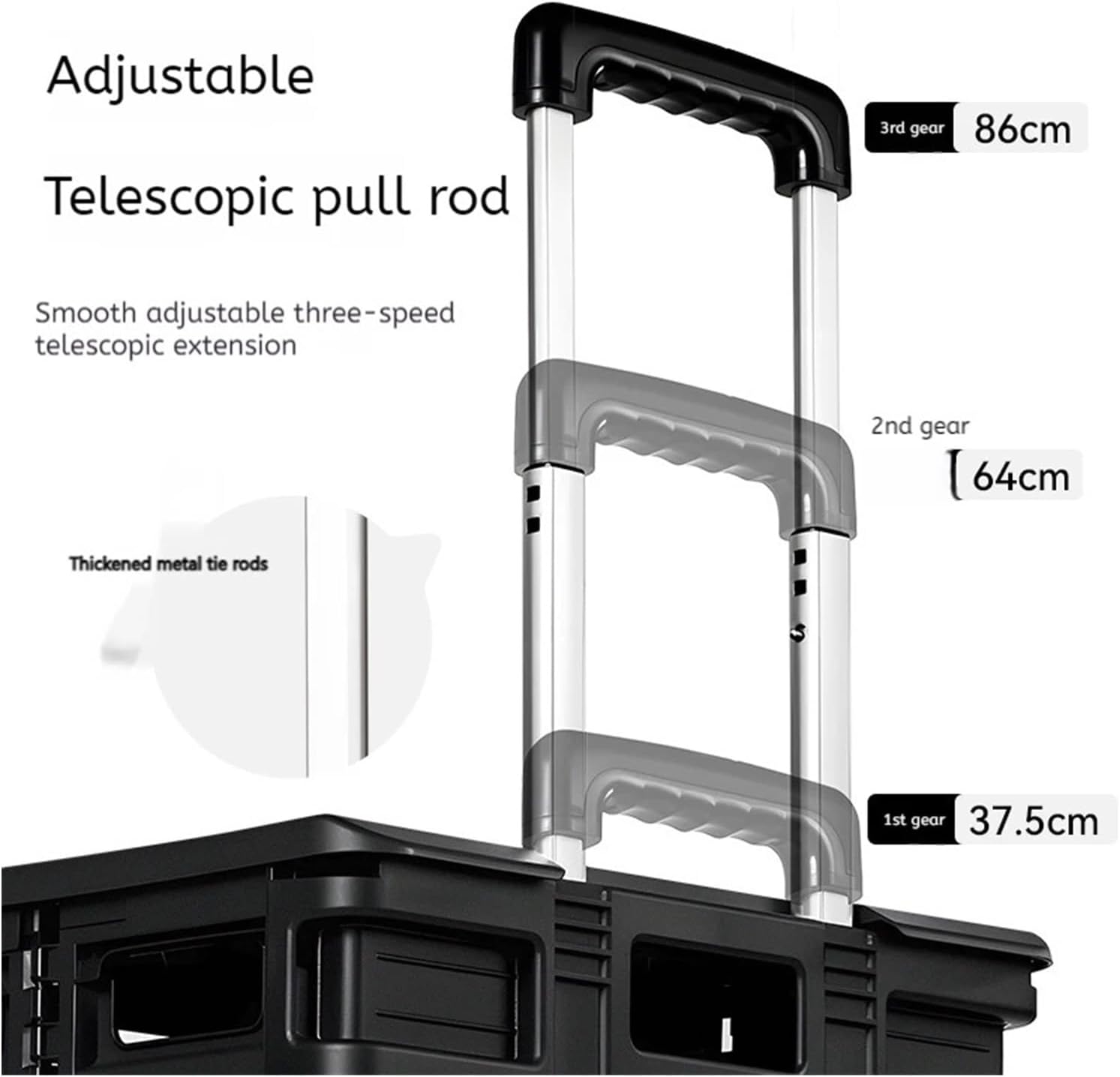 Blackdog Star X-Rod Folding Storage Cart 30L
