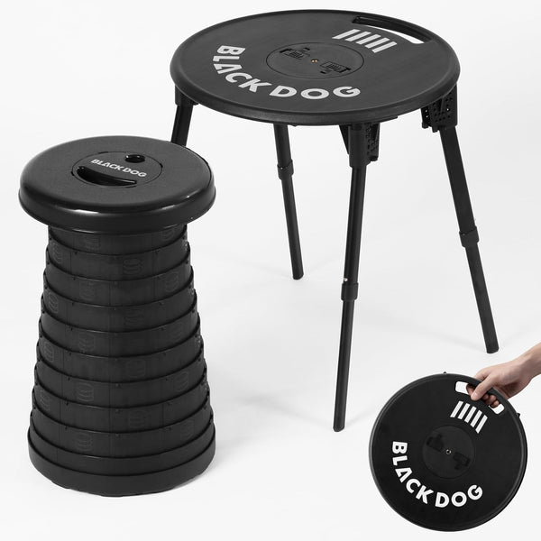 Blackdog Kai lun Camping Round Table and Stool Set