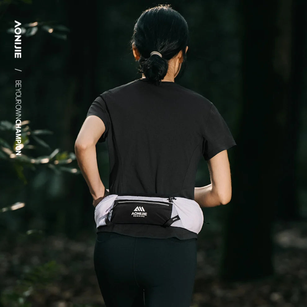 AONIJIE Running Waist Pack w/ 500ml Soft Flask-W8138