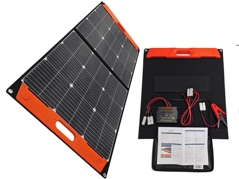 JX 100 Watt Foldable Solar Panels