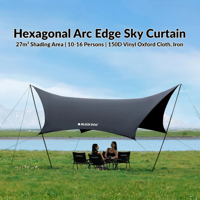 Blackdog RIHE Large Curved Edge Canopy