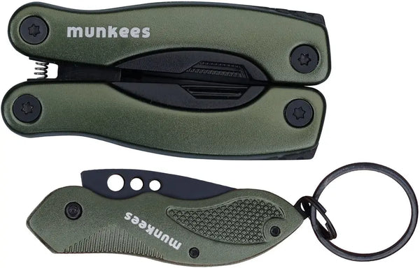 Munkees Multi Duo Keyring with Tools