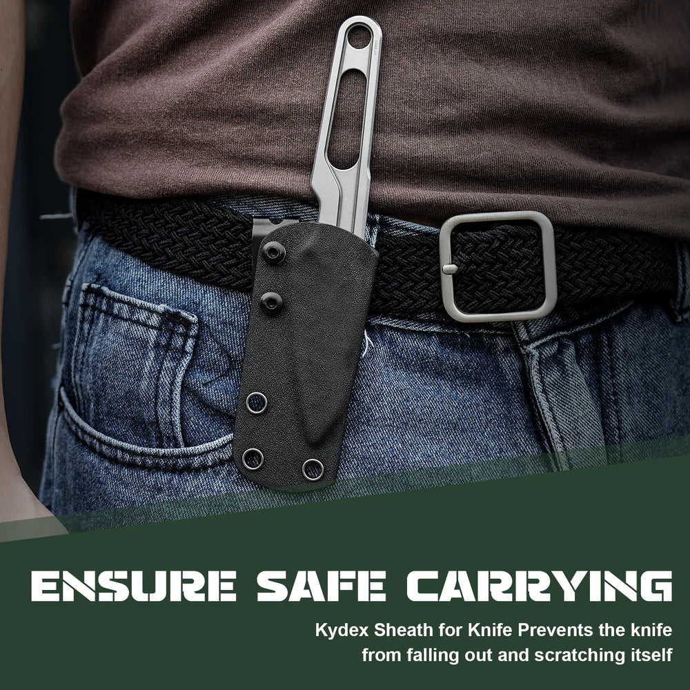 KIZER Cobbler D2 Blade Stone Wash 6.66"