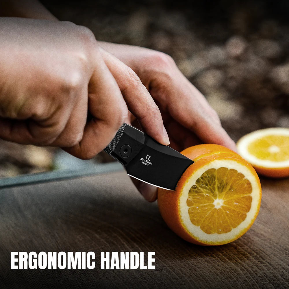 KIZER Mini Momo 154cm Blade Aluminum + Macarta Handle Liner Lock 3.2"