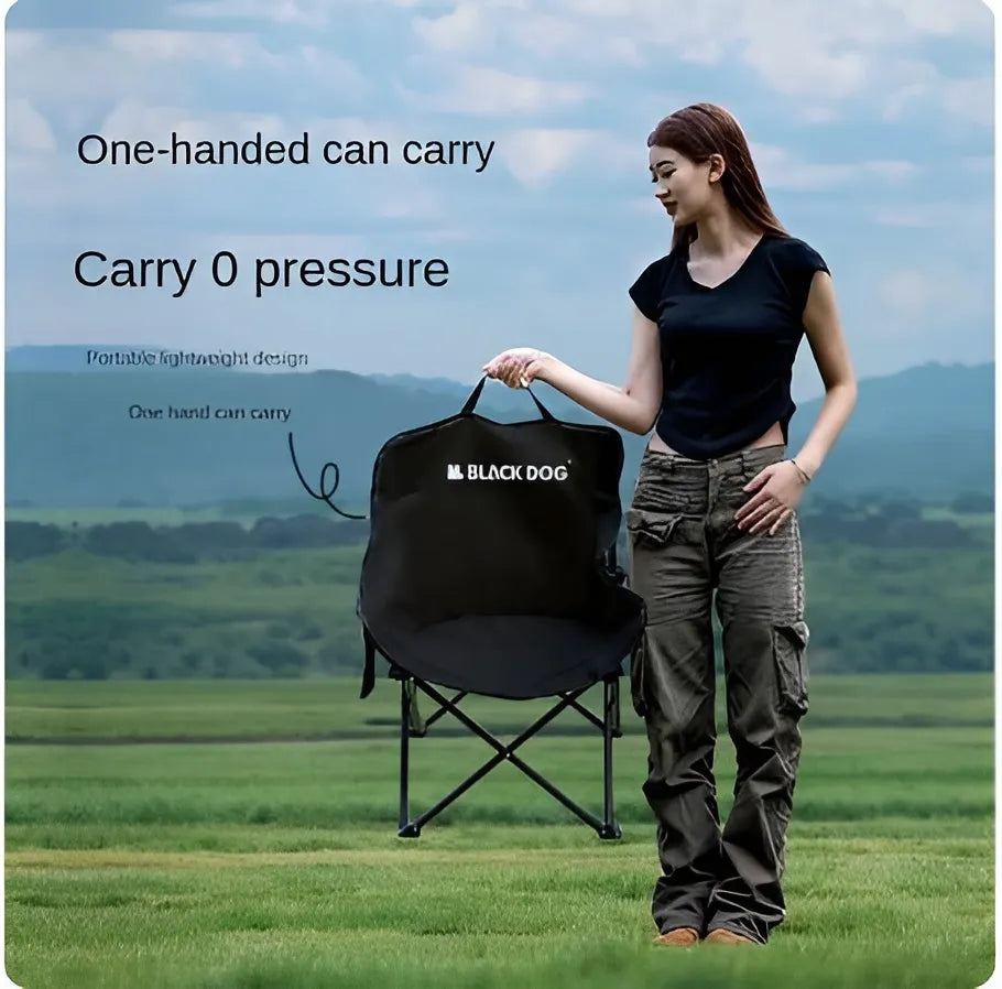Blackdog Floating Moon Thickened Outdoor Folding Chair
