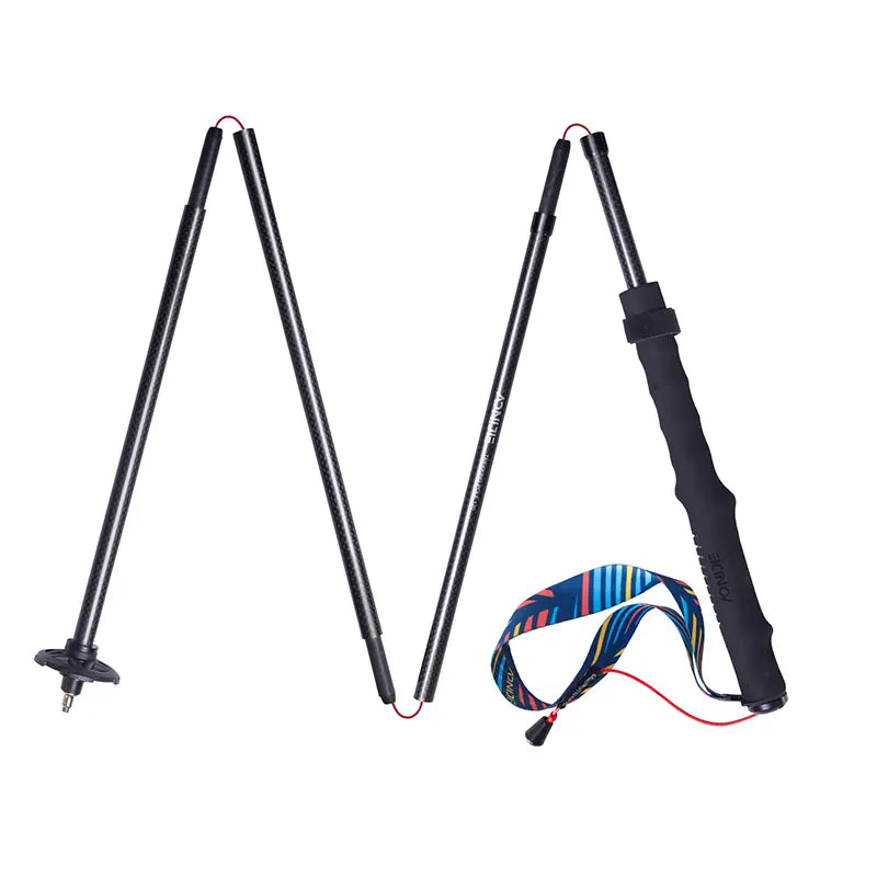 AONIJIE Carbon Fiber Trekking Pole Black-E4204